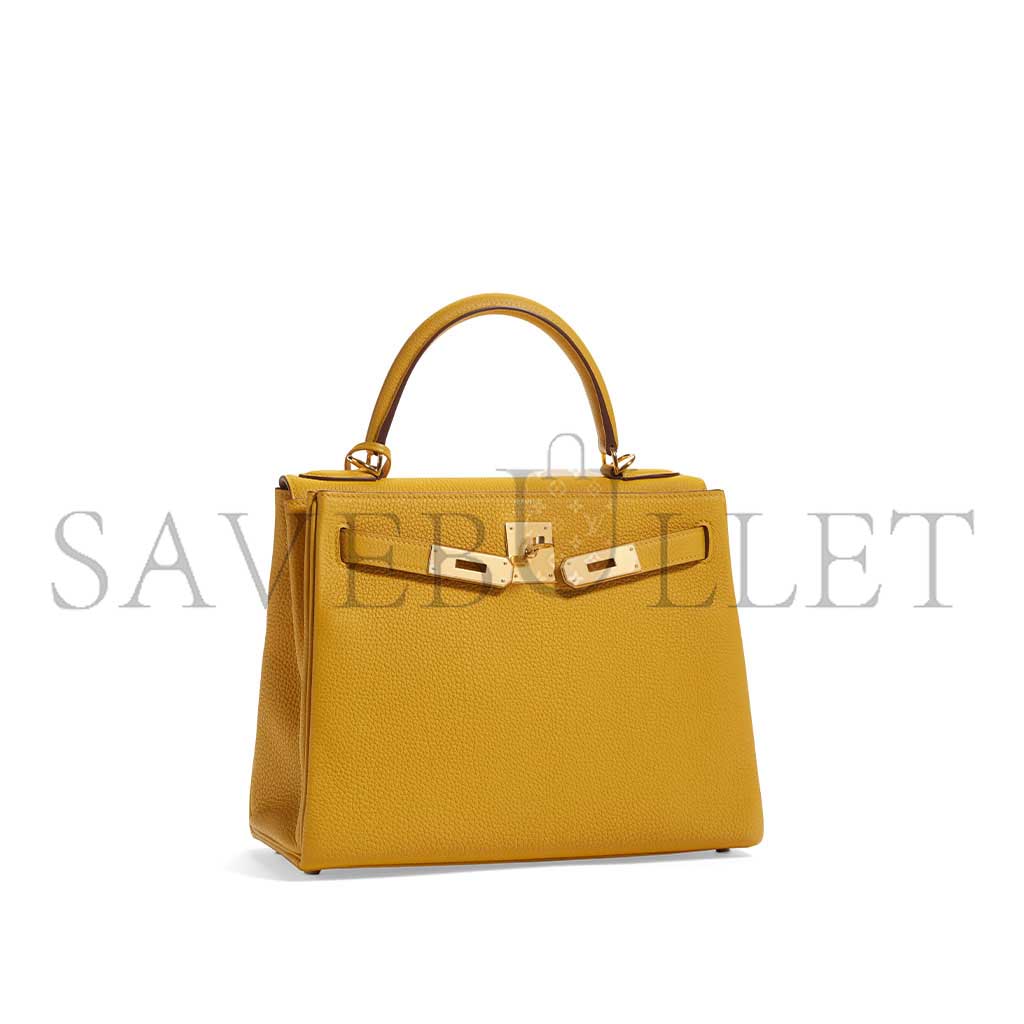 H**mes master leather kelly 25 togo with gold hardware (25*17*7cm)